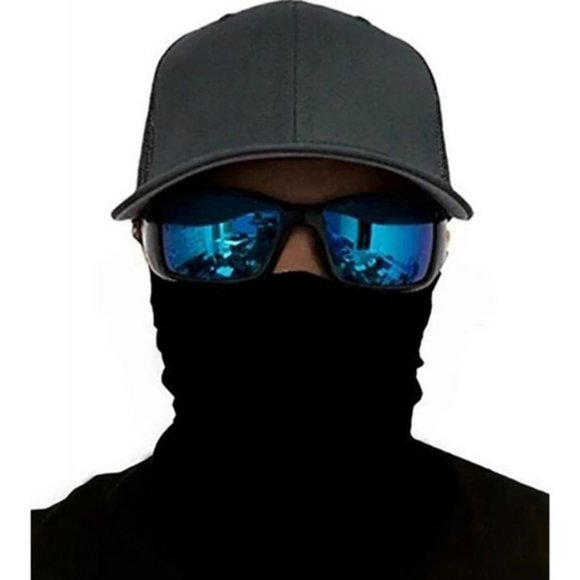Other - Neck Gaiter Solid Black Ski Mask Mouth Cover